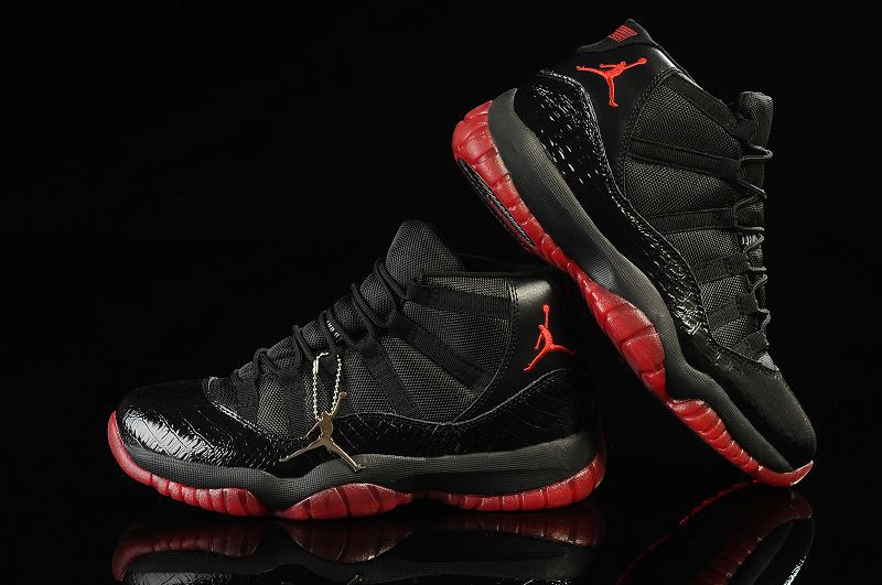 Air Jordan 11 Mens Shoes Aaa Black/Red Online